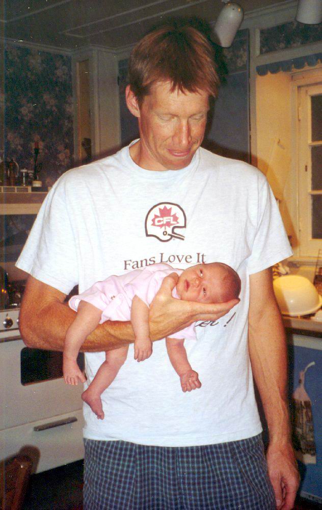 Grace with Dad