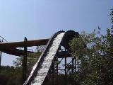 Tim, Holly and Eric on the flume